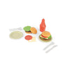 Bio Burger Sustainable Bioplastic Playset