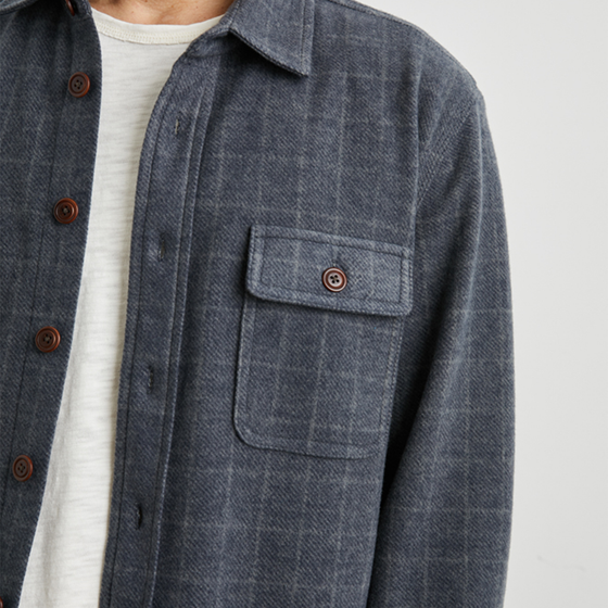 Alder Long Sleeve Button Down Shirt