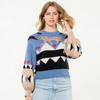 Colorblock Knit Sweater