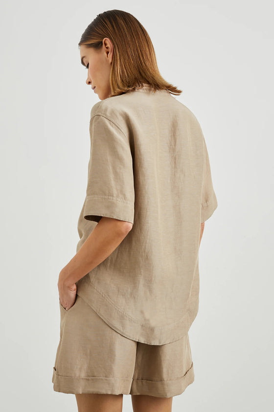 Juniper Linen Blend Top