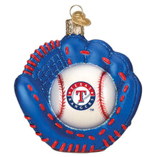  Texas Rangers Baseball Mitt Ornament