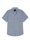 Carson Short Sleeve Shirt in Crown Jewel Sapphire