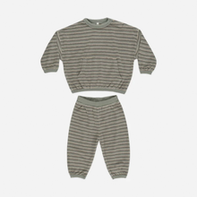  Relaxed Set in Retro Stripe