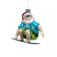  Glass Beach Santa Ornament