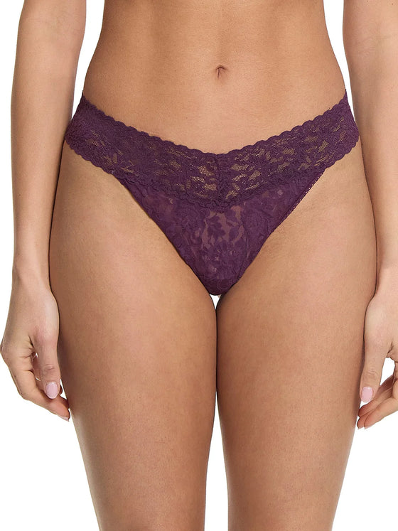 Signature Lace Original Rise Thong