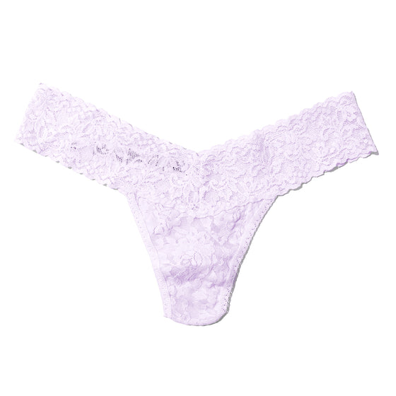 Signature Lace Low Rise Thong