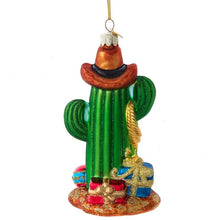  5" Noble Gems Cowboy Cactus Ornament