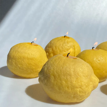  Large Lemon Candle - Citrus Peel