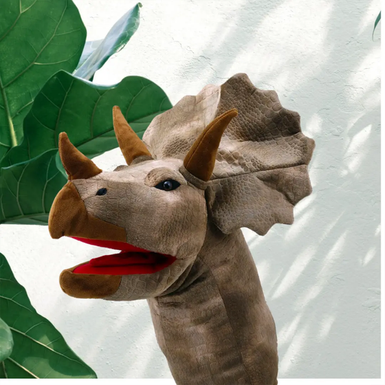 Large Dinosaur Head Puppets