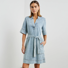  Chancey Midi Dress in Faded Indigo