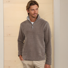  Apres Lux Chenille & Sherpa 1/4 Zip Pullover