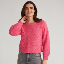  Kelsey Pointelle Pullover