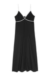 Jessa Midi Dress in Black