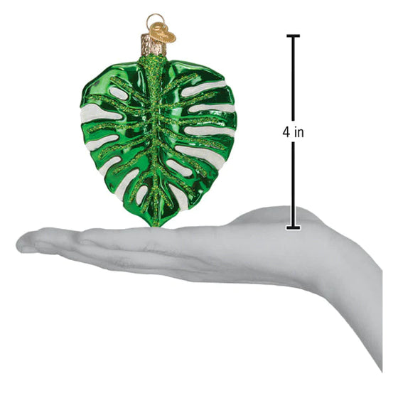 Monstera Leaf Ornament