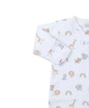 Safari Squad Print Zippered Footie