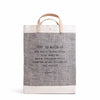 Market Bag in Chambray