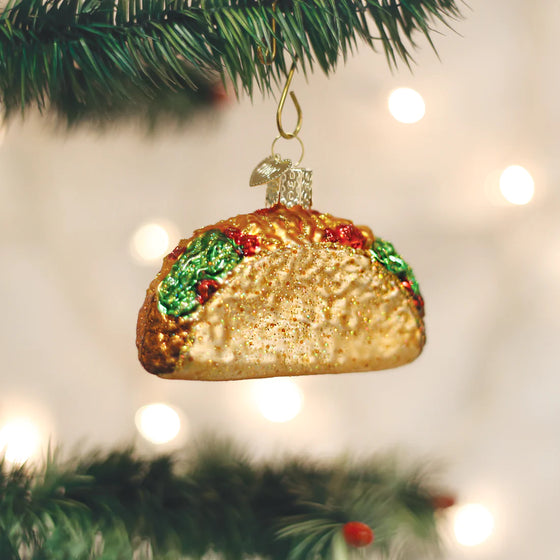 Taco Ornament