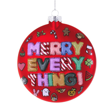  Merry Everything Ornament - Red