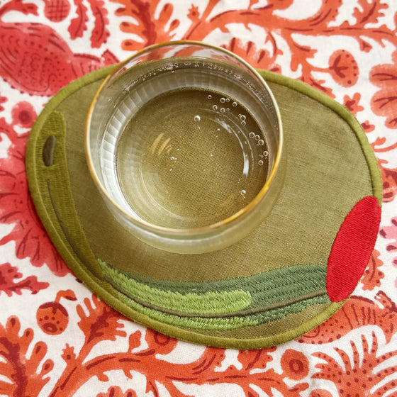 Olive Napkins - Set of 4