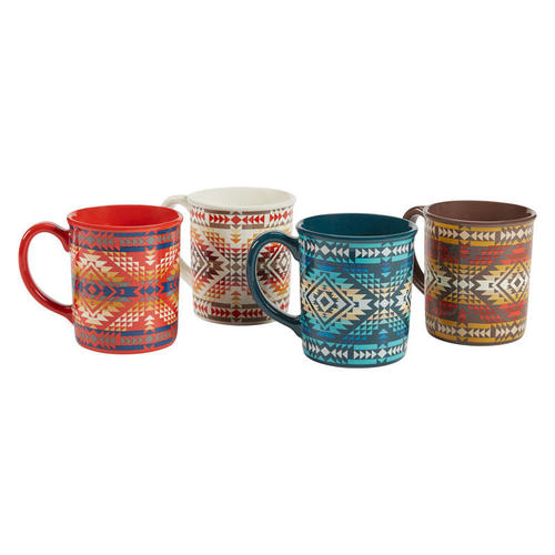 12oz Ceramic Mug Set