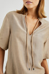 Juniper Linen Blend Top