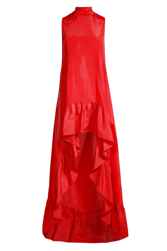 The Yolanda High-Low Taffeta Cocktail Dress