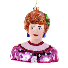  May Your Christmas Be Golden Ornament - Blanche