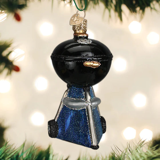 Black Classic Barbecue Ornament