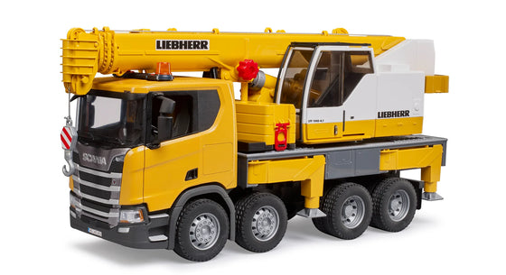 SCANIA Super 560R Liebherr Crane Truck w Light/Sound Module