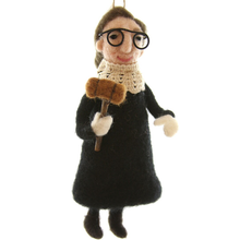  Felt Ruth Bader Ginsburg Ornament