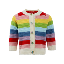  Rainbow Bright Knit Cardigan