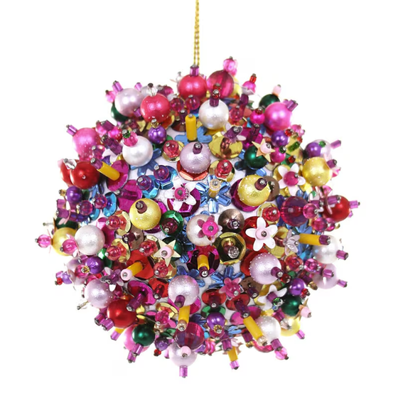 Magpie Bauble Sequin Ornament