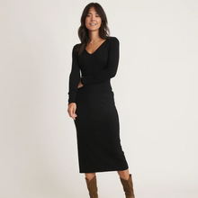  Lexi Rib V-Neck Maxi Dress