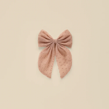  Oversized Bow - Dusty Rose