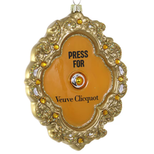  Press for French Champagne Ornament