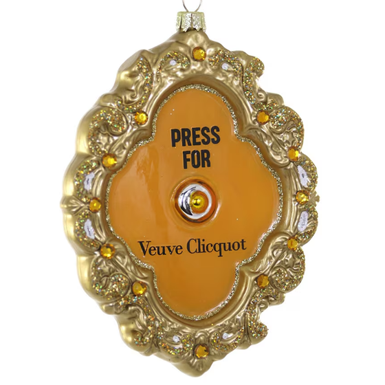 Press for French Champagne Ornament