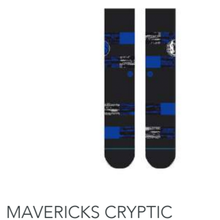  Men's Mavericks Cryptic Socks