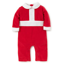  Christmas Magic Velour Playsuit