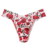 Printed Signature Lace Original Rise Thong