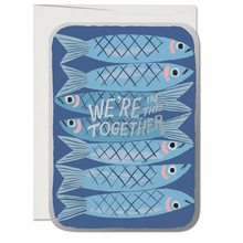  Sardines Encouragement Greeting Card