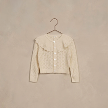  Ivory Ruffle Cardigan