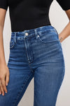 Good Legs Crop Mini Boot Jean in Indigo