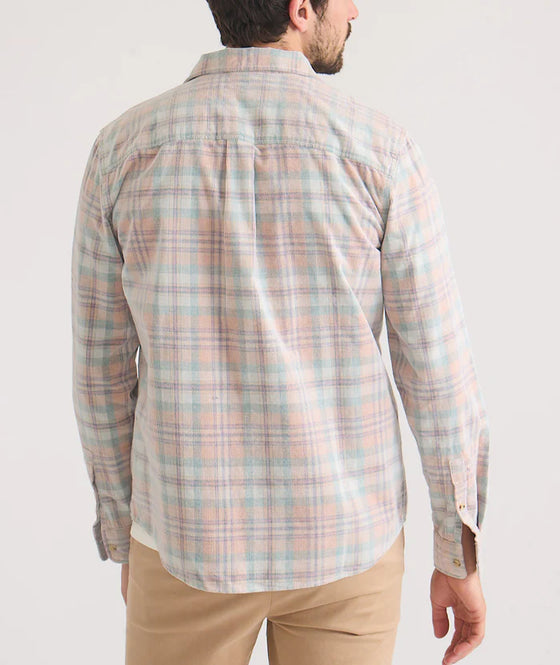 Lightweight Plaid Cord Shirt