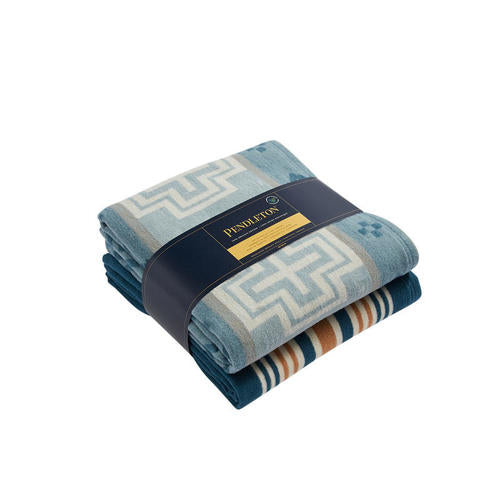 Organic Cotton Throw Gift Pack Set/2