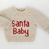 Santa Baby Crew Neck Sweater