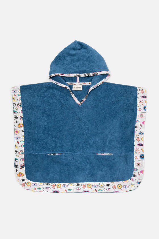 Sun of a Beach Kids Poncho