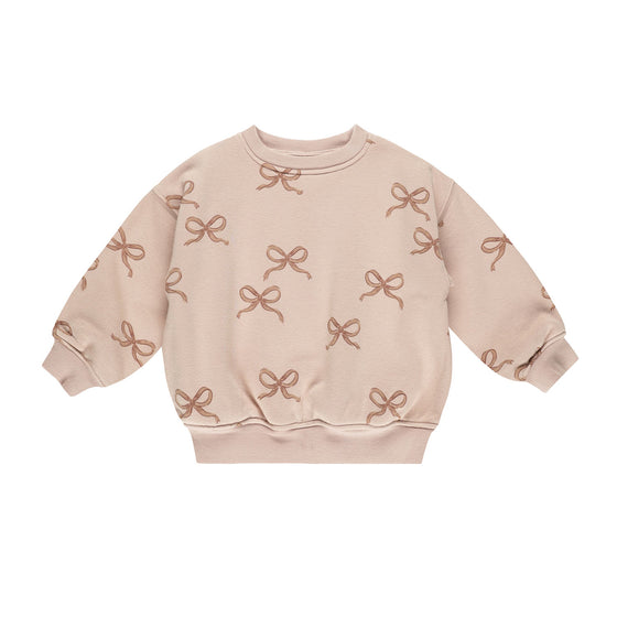 Relaxed Sweatshirt in Bows