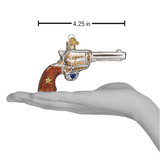 Western Revolver Ornament