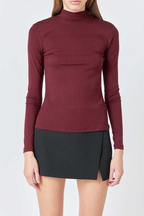 Turtleneck Top