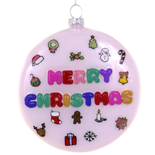  Retro Merry Christmas Ornament